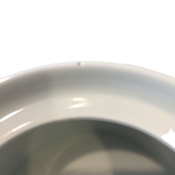 Thomas Germany Medallion Emerald Vintage Sugar Bowl and Creamer White Teal-AS IS - Picture 6 of 7